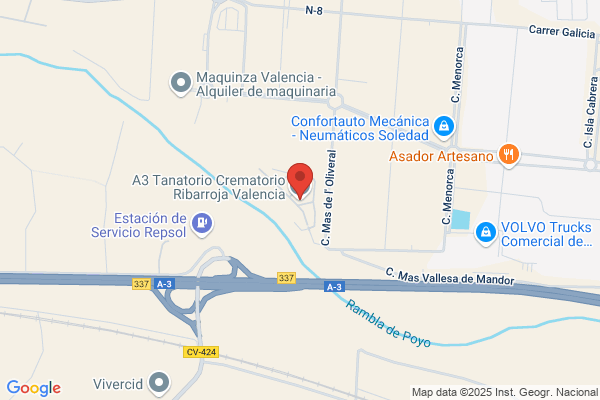 A3 Tanatorio crematorio Valencia