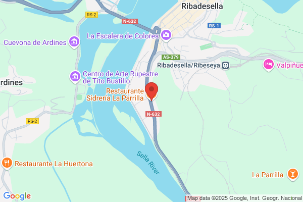 Restaurante Sidreria La Parrilla - Esp. Pescados y mariscos del cantabrico