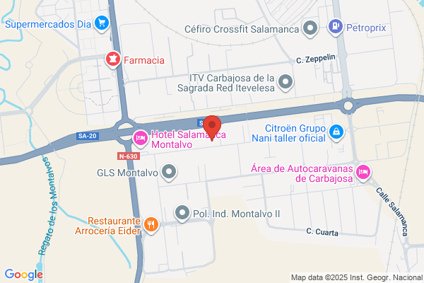 Riegos Del Tormes S. A. - Maq. Agric. oficinas en carbajosa Sagrada