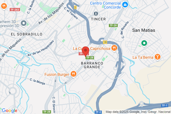 Proveedora De Aluminios Canarias S. A.