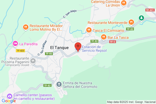 Estacion De Servicio Repsol El Tanque S.L.