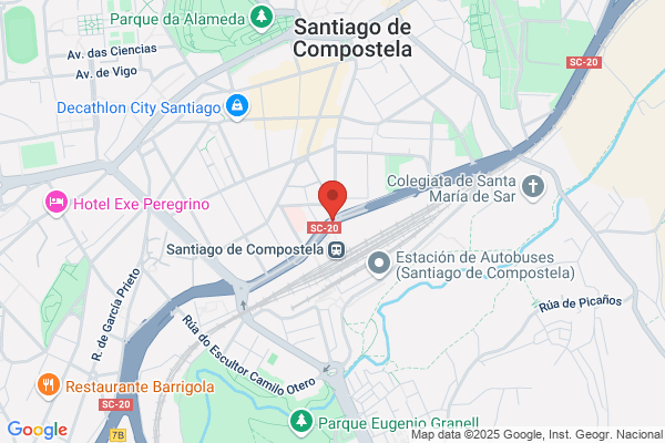National Car Rental - Estación de Tren de Santiago