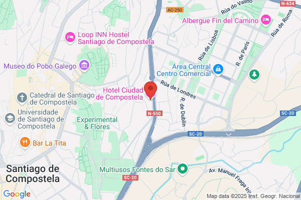 Hotel Husa Ciudad De Compostela