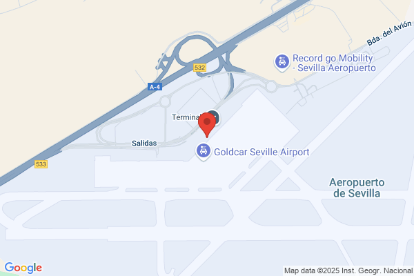 Alquiler de coches en Aeropuerto de Sevilla - InterRent