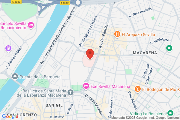 cristalería Virgen Macarena