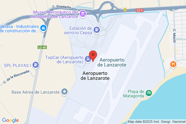 Alquiler de coches en Aeropuerto de Lanzarote - InterRent