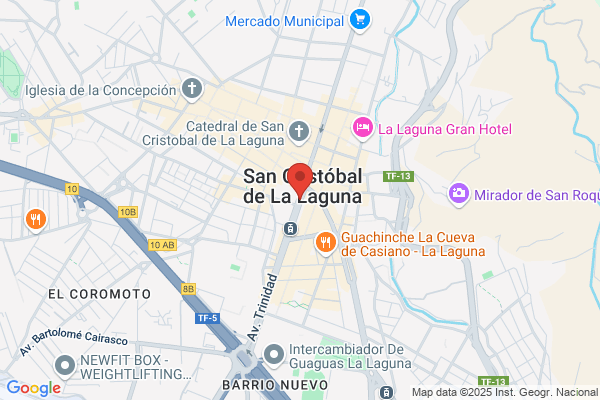 Parking PARKIA - La Trinidad. Santa Cruz de Tenerife