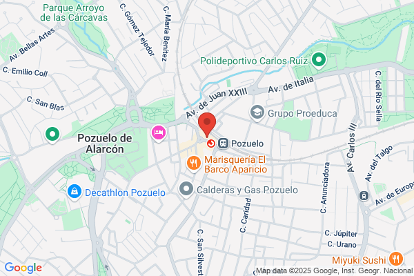 Centro Comercial De La Estacion De Pozuelo De alarcon De madrid s. a.