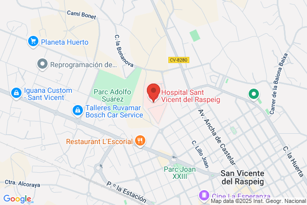 Hospital San Vicente (Centralita)