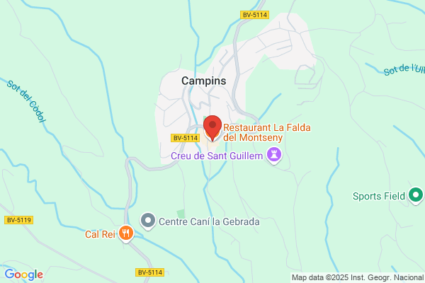 Restaurant Faldes Del Montseny Merce Brienso Rius s.L. - Dedicado a la tercera e