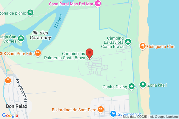 Camping las Palmeras Costa Brava