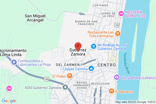 Gutierrez Zamora m.