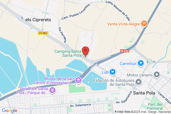Camping Bahía Santa Pola