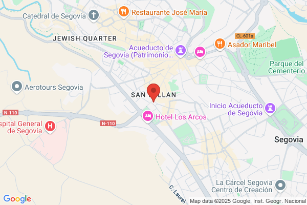 Aparcamiento PARKIA Segovia para Hoteles