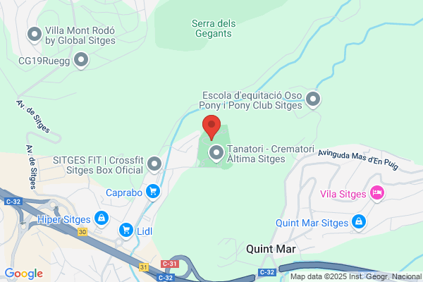 Cementiri Les Pruelles Sitges