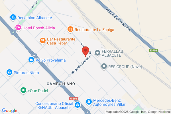 Francisco J. Nuñez S.L. - Chap. Pint. auto. taller de Chapa y Pintura