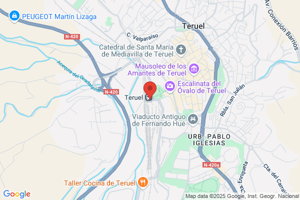 Alamo Rent A Car - Teruel Estacion de Tren
