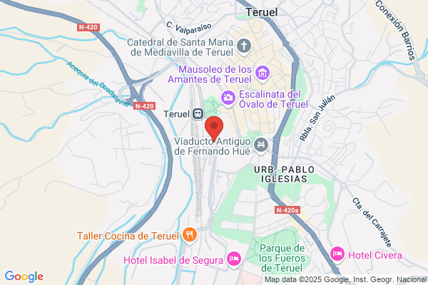 National Car Rental - Estación de tren de Teruel