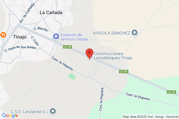 Construcciones Lanzabloques Tinajo