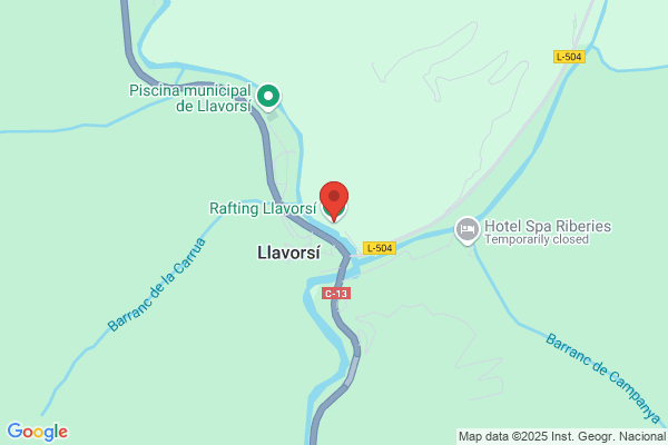 Rafting Llavorsí
