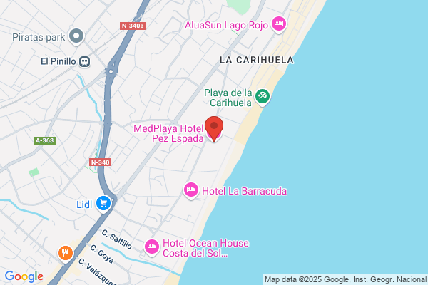Hotel Pez Espada 4 Estrellas - Primera linea de Playa