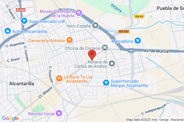 Alcantarilla Muñoz m.