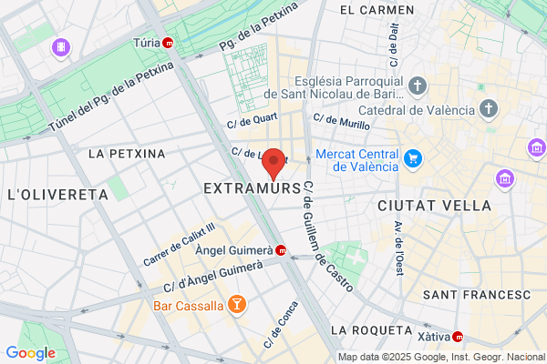 Ajuntament De Valencia (Área Hacienda Mercados Rojas ciemente)