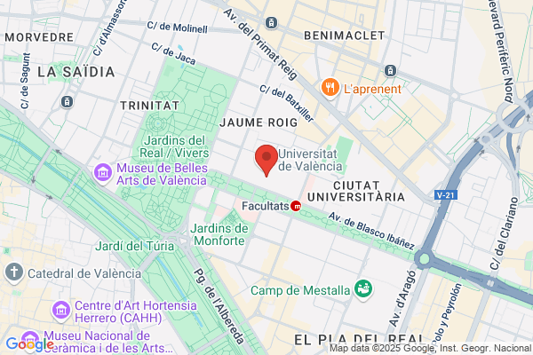 Universidad De Valencia - Facult Medic Odontologia centralita
