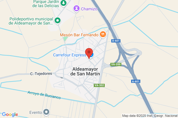 Caja España (Sucursales Provincia Aldeamayor De San martín)