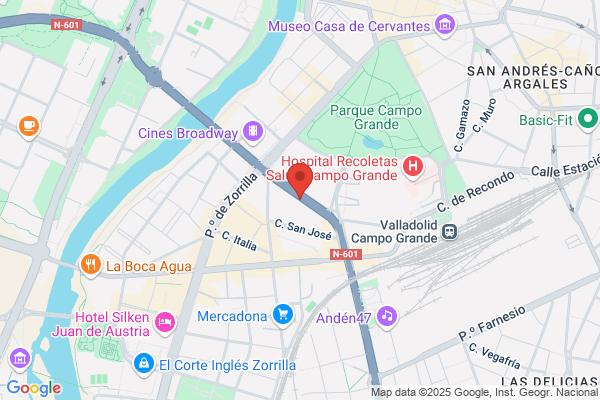 Valladolid Salud Clínica especialidades