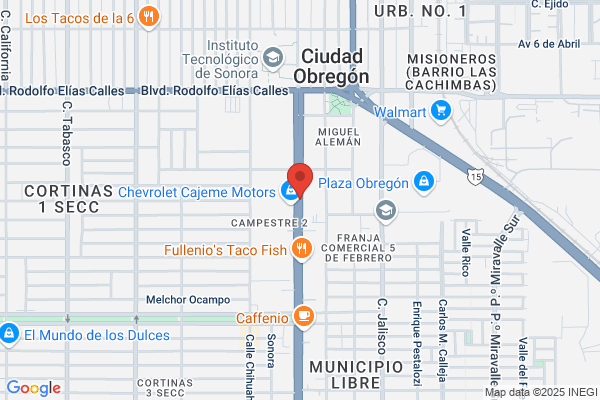 Gasolinera Obregon C.B.
