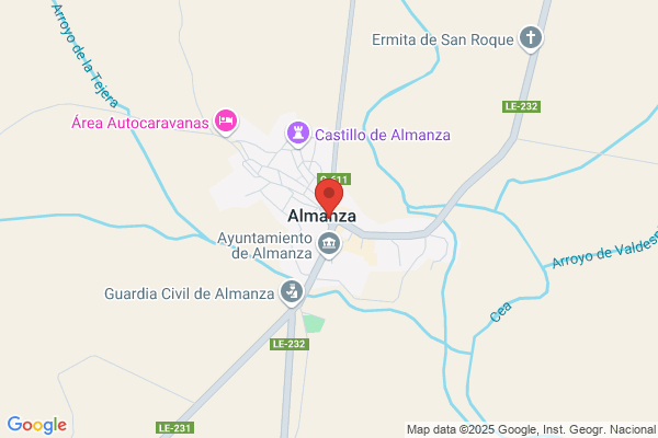 Caja España (Sucursales Provincia 0004 Almanza)