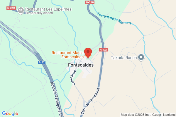 Restaurant Masia Fontcaldes
