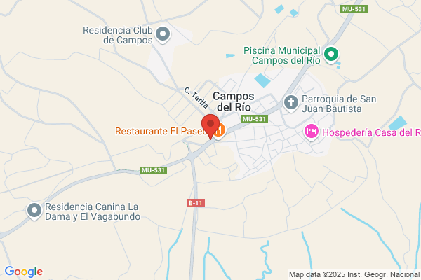 Viajes Zafiro Tours, Campos del Rio