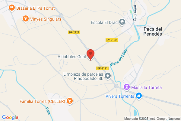Alcoholes Gual